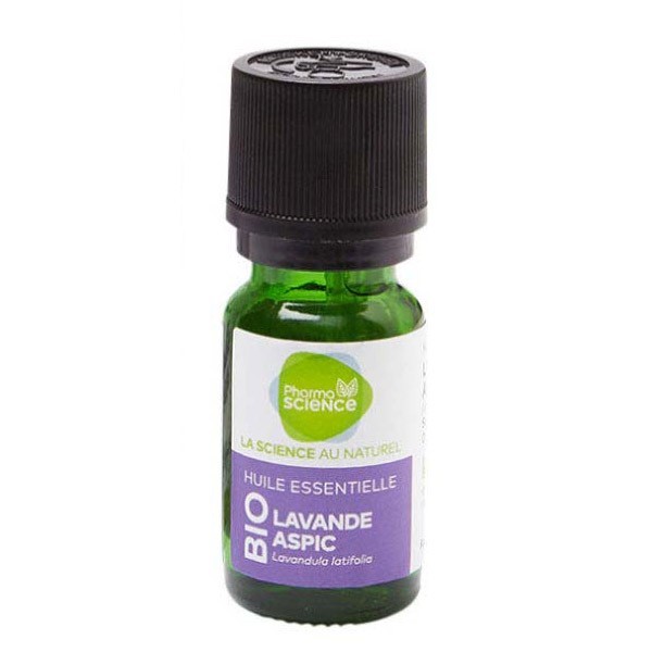 Pharmascience lavande aspic bio huile essentielle 10ml - Pharmacie Agnès Praden à Alès