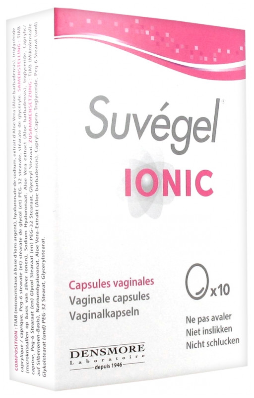 Suvégel Ionic 10 Capsules Vaginales - Pharmacie Agnès Praden à Alès