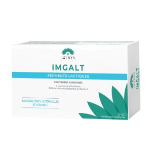 Jaldes Imgalt Ferments Lactiques avec Vitamine C 60 Gélules Gastrorésistantes - Pharmacie Agnès Praden à Alès