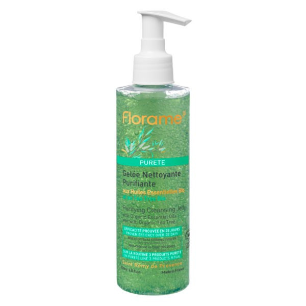Florame Gelée Nettoyante Purifiante Bio200ml - Pharmacie Agnès Praden à Alès