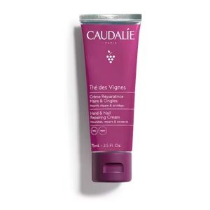Caudalie Thé des Vignes Crème Réparatrice Mains & Ongles 75 ml - Pharmacie Agnès Praden à Alès