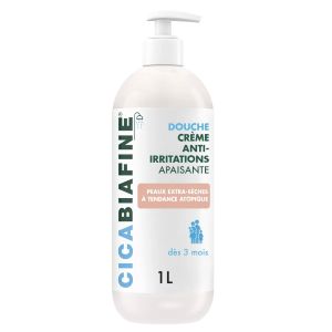 Johnson & Johnson Cicabiafine Crème Douche Anti-Irritations Apaisante Peaux Très Sèches 1L  - Pharmacie Agnès Praden à Alès