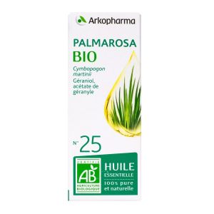 Arkopharma Huile Essentielle Palmarosa Bio 5 ml - Pharmacie Agnès Praden à Alès