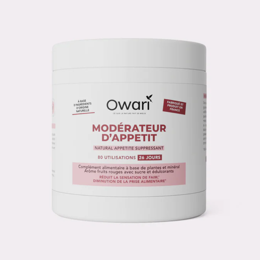 Owari Modérateur d'Appétit en poudre 240g - Pharmacie Agnès Praden à Alès