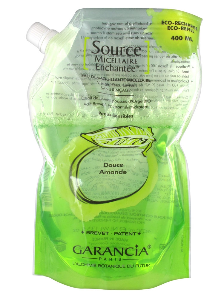 Garancia Source Micellaire Enchantée Eau Démaquillante Amande 400ml - Pharmacie Agnès Praden à Alès