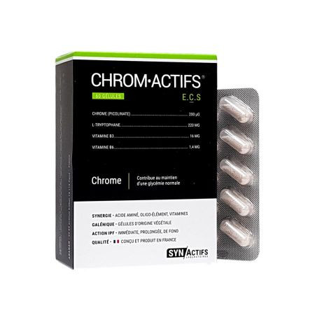 Aragan Chromactifs 60gelules - Pharmacie Agnès Praden à Alès