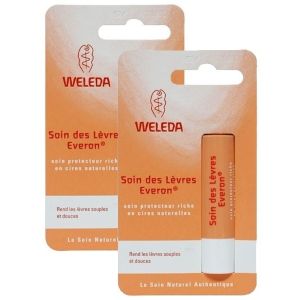Weleda Soin des Lèvres Everon 4.8g x2 - Pharmacie Agnès Praden à Alès