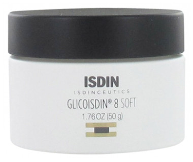 Isdin Isdinceutics Glicoisdin 8 Soft Crème Visage Effet Peeling 50 g - Pharmacie Agnès Praden à Alès