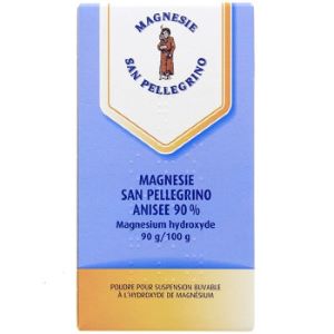 Auvex Magnésie San Pellegrino Anisée 90% 90g - Pharmacie Agnès Praden à Alès