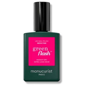 Manucurist Green Flash Vernis à Ongles Néon Pink 15ml - Pharmacie Agnès Praden à Alès