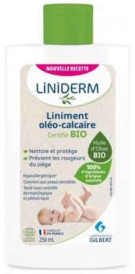 Liniderm Liniment Oléo-Calcaire Bio 250 ml - Pharmacie Agnès Praden à Alès