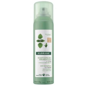 Klorane Shampoing Sec Séborégulateur à l'Extrait d'Ortie Cheveux Bruns 150 ml - Pharmacie Agnès Praden à Alès