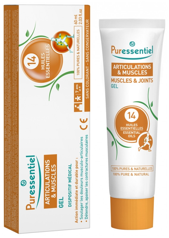 Puressentiel Articulations Gel aux 14 Huiles Essentielles 60 ml - Pharmacie Agnès Praden à Alès