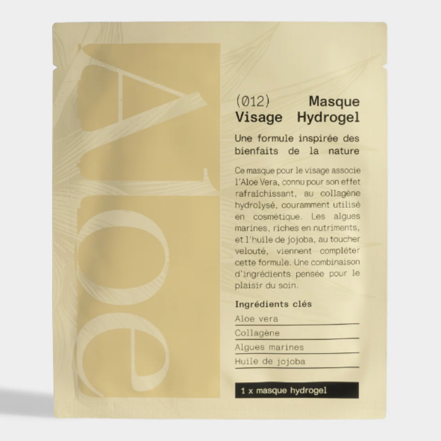Aloe Paris Masque Visage Hydrogel  - Pharmacie Agnès Praden à Alès