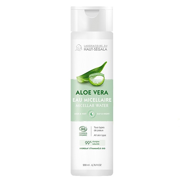 Haut-Ségala Aloe Vera Eau Micellaire Bio 200 ml - Pharmacie Agnès Praden à Alès