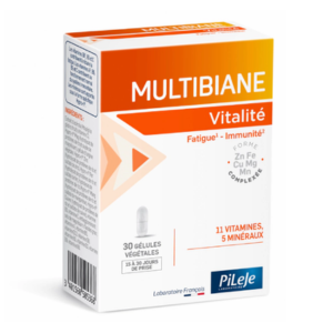 Pileje Multibiane Vitalité 30 gélules - Pharmacie Agnès Praden à Alès