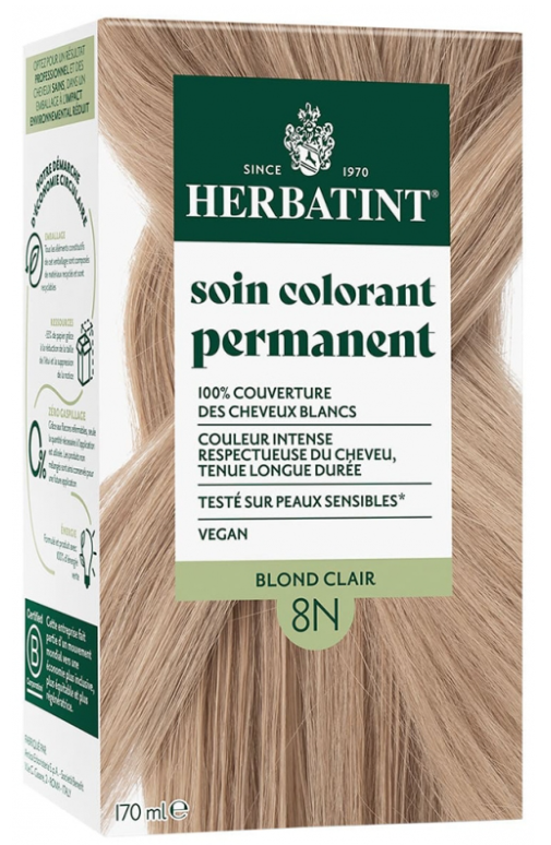 HERBATINT 8N BLOND CLAIR - Pharmacie Agnès Praden à Alès