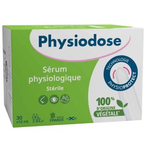 Gilbert Sérum Physiologique Stérile 30 Unidoses de 10ml - Pharmacie Agnès Praden à Alès