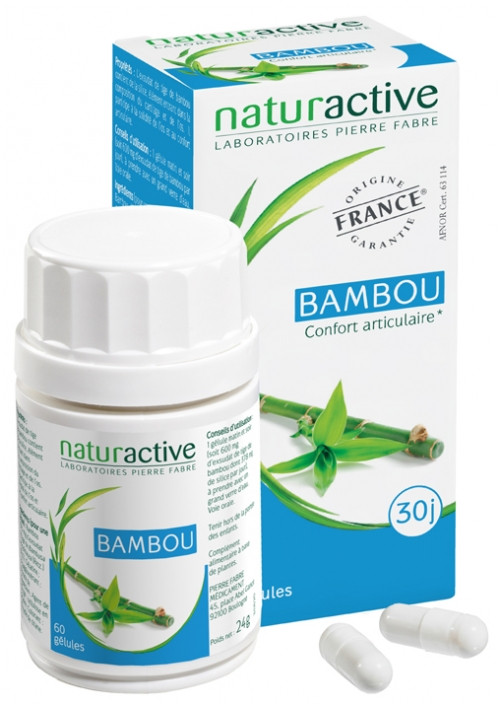 Naturactive Bambou 60 Gélules - Pharmacie Agnès Praden à Alès