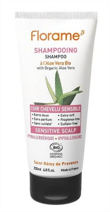 Florame Shampooing bio cuir chevelu sensible 200 ml - Pharmacie Agnès Praden à Alès