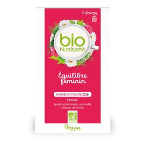Vitavea Santé Infusion Bio Equilibre Féminin 20 Sachets - Pharmacie Agnès Praden à Alès