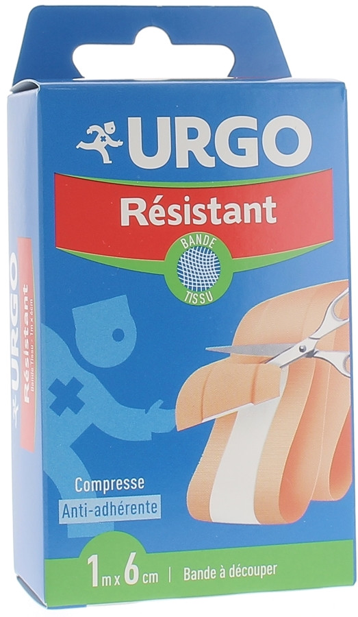 Urgo Résistant Bande à Découper Anti-Adhérente 6 cm x 1 m - Pharmacie Agnès Praden à Alès