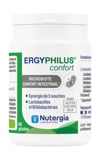 Nutergia Ergyphilus Confort 60 gélules - Pharmacie Agnès Praden à Alès