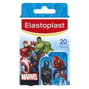 Elastoplast 20 Pansements Enfants Disney Marvel  - Pharmacie Agnès Praden à Alès