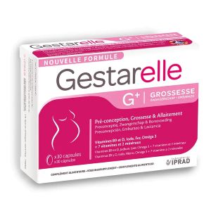 Gestarelle G+ Grossesse 30 Capsules - Pharmacie Agnès Praden à Alès
