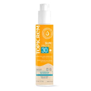 Topicrem Sun Protect Spray Solaire Hydratant SPF30+ 150ml - Pharmacie Agnès Praden à Alès