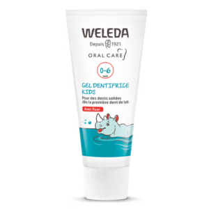 Weleda Kids Gel Dentifrice 0-6 Ans Avec fluor 2x50ml - Pharmacie Agnès Praden à Alès