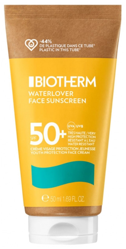 Biotherm Waterlover Crème Visage  SPF50+ 50 ml - Pharmacie Agnès Praden à Alès