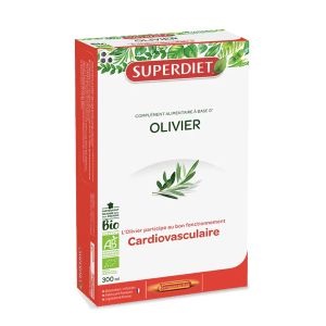 Super Diet Olivier Bio Cardio-vasculaire 20 Ampoules 15ml - Pharmacie Agnès Praden à Alès