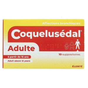  Coquelusedal Adultes Suppositoires Boite de 10 - Pharmacie Agnès Praden à Alès