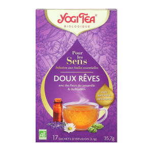 Yogi Tea Infusion Doux Rêves Bio 17 Sachets - Pharmacie Agnès Praden à Alès