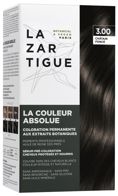 Lazartigue La Couleur Absolue -3.00 Châtain Foncé - Pharmacie Agnès Praden à Alès