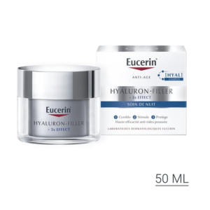 Eucerin Hyaluron Filler +3* EFFECT Soin de Nuit 50ml - Pharmacie Agnès Praden à Alès