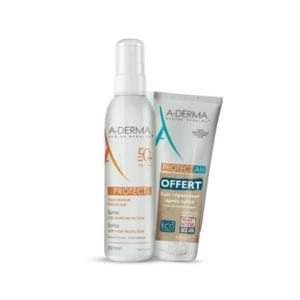 A-derma Protect Spray Solaire SPF50+ 200 ml + Lait Réparateur 100 ml Offert - Pharmacie Agnès Praden à Alès