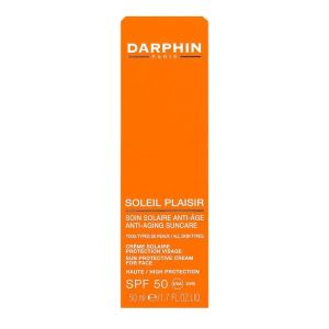 Darphin Soleil plaisir crème soin solaire anti âge 50 ml - Pharmacie Agnès Praden à Alès