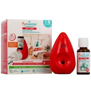 Puressentiel Anti Pique Diffuseur Ultrasonique Clip & Diffuse - Pharmacie Agnès Praden à Alès