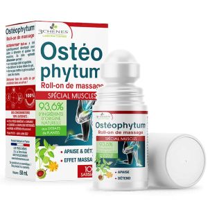 Les 3 Chênes Osteophytum Roll-on de Massage Spécial Muscles 50ml - Pharmacie Agnès Praden à Alès