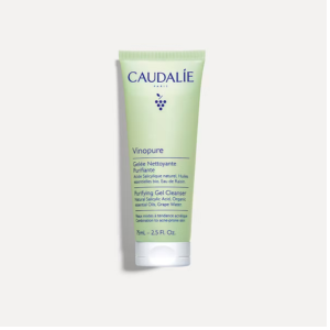 Caudalie Vinopure Gelée Nettoyante à l'Acide Salicylique Purifiante - 75mL - Pharmacie Agnès Praden à Alès