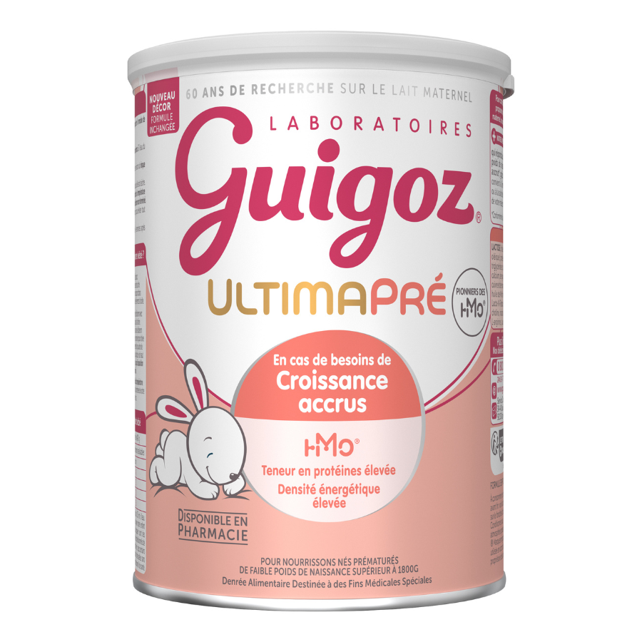 Guigoz Ultima Pré Lait pour Nourrissons Prématurés ou de faible poids 400g 