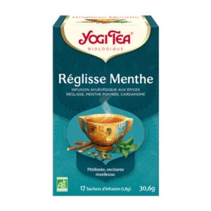 Yogi Tea Infusion Reglisse Menthe - Pharmacie Agnès Praden à Alès