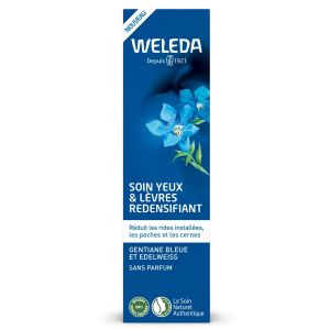 Weleda Gentiane Bleue Et Edelweiss Soin Yeux Et Lèvres Redensifiant Peaux Matures 10ml - Pharmacie Agnès Praden à Alès