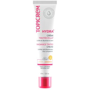 Topicrem Hydra + Crème Teintée Light 40ml - Pharmacie Agnès Praden à Alès