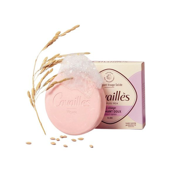 Cavaillès Nettoyant Solide Visage Gommant Doux 70g - Pharmacie Agnès Praden à Alès
