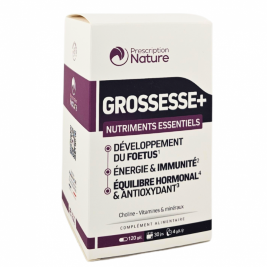 Prescription Nature Grossesse 120 Gélules - Pharmacie Agnès Praden à Alès