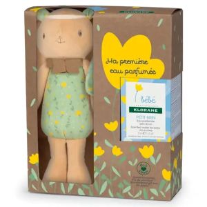 Klorane bébé Coffret Ma Première Eau Parfumée Petit Brin 50 ml + Doudou - Pharmacie Agnès Praden à Alès