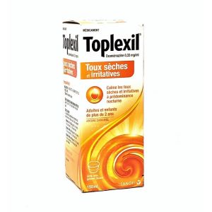 Toplexil Solution Buvable 150ml - Pharmacie Agnès Praden à Alès